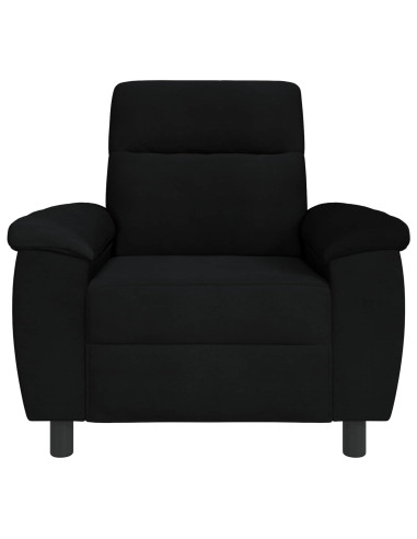 Divano Nero 95 x 90 x 95 cm Tessuto