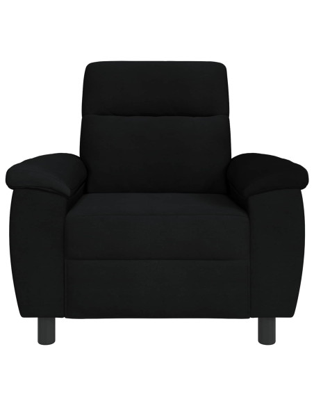 Divano Nero 95 x 90 x 95 cm Tessuto