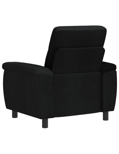 Divano Nero 95 x 90 x 95 cm Tessuto
