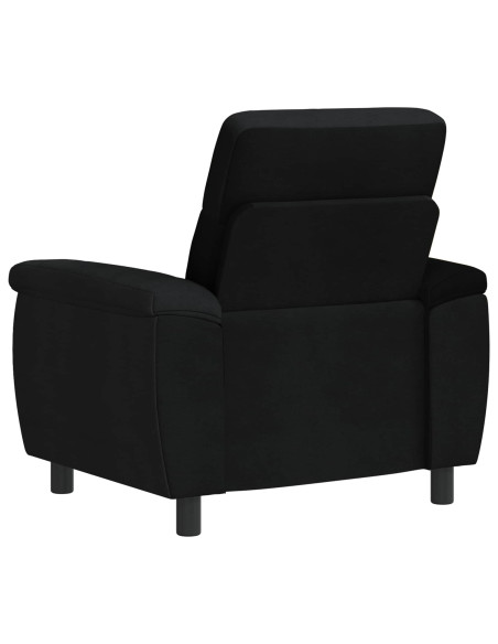Divano Nero 95 x 90 x 95 cm Tessuto