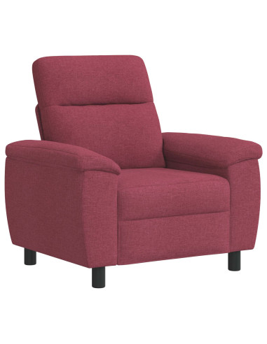 Divano Rosso Vino 95 x 90 x 95 cm Tessuto