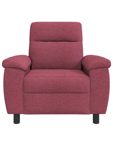 Divano Rosso Vino 95 x 90 x 95 cm Tessuto