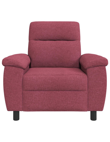 Divano Rosso Vino 95 x 90 x 95 cm Tessuto
