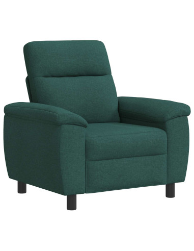 Divano Verde Scuro 95 x 90 x 95 cm Tessuto