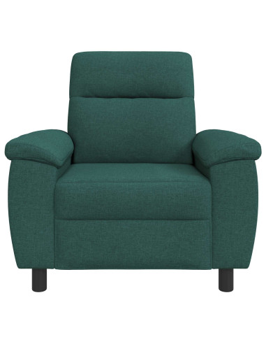 Divano Verde Scuro 95 x 90 x 95 cm Tessuto