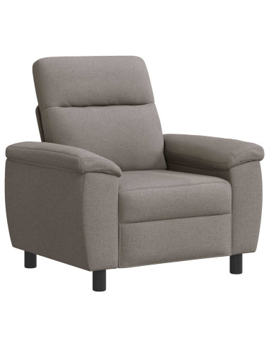 Divano Tortora 95 x 90 x 95 cm Tessuto