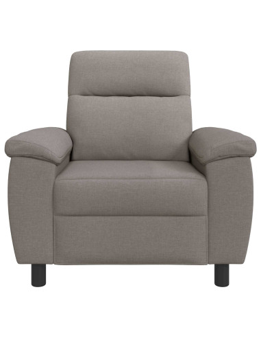 Divano Tortora 95 x 90 x 95 cm Tessuto