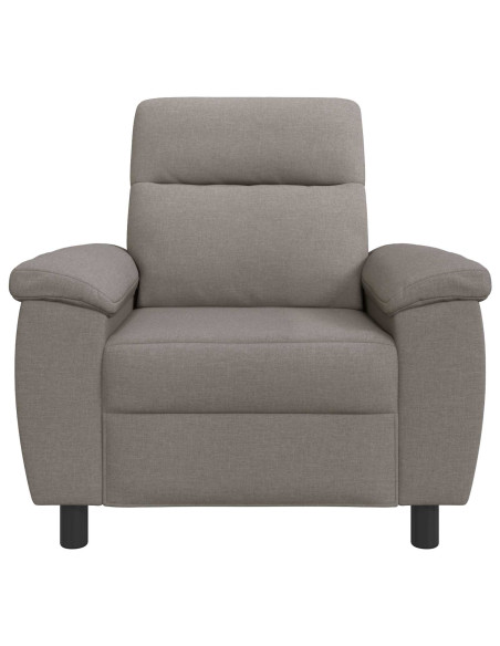 Divano Tortora 95 x 90 x 95 cm Tessuto