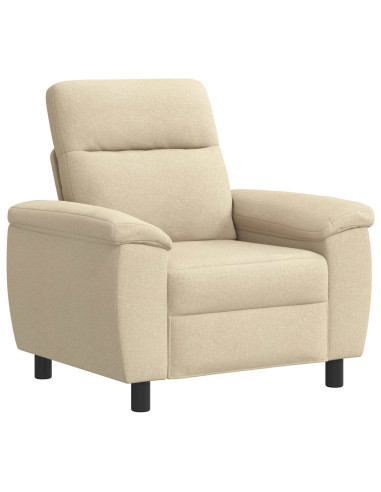 Divano Crema 95 x 90 x 95 cm Tessuto