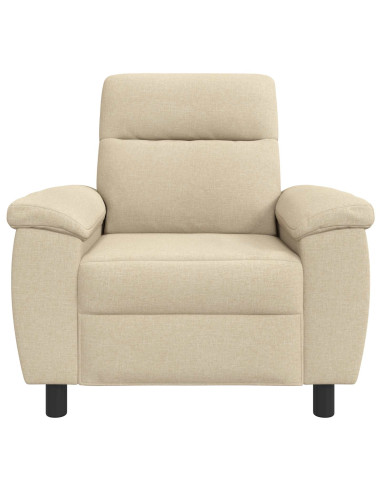 Divano Crema 95 x 90 x 95 cm Tessuto