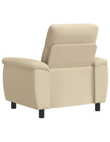Divano Crema 95 x 90 x 95 cm Tessuto