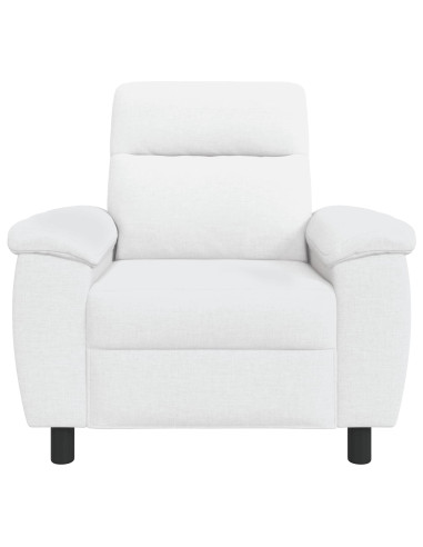 Divano Bianco 95 x 90 x 95 cm Tessuto