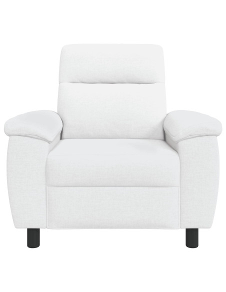Divano Bianco 95 x 90 x 95 cm Tessuto