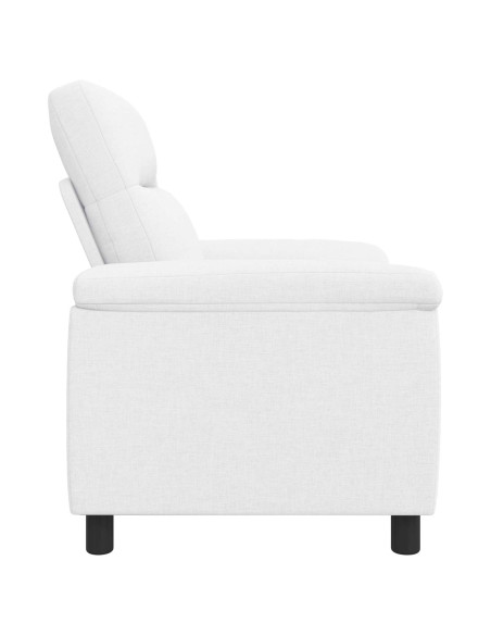 Divano Bianco 95 x 90 x 95 cm Tessuto