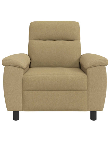 Divano Marrone Chiaro 95 x 90 x 95 cm Tessuto
