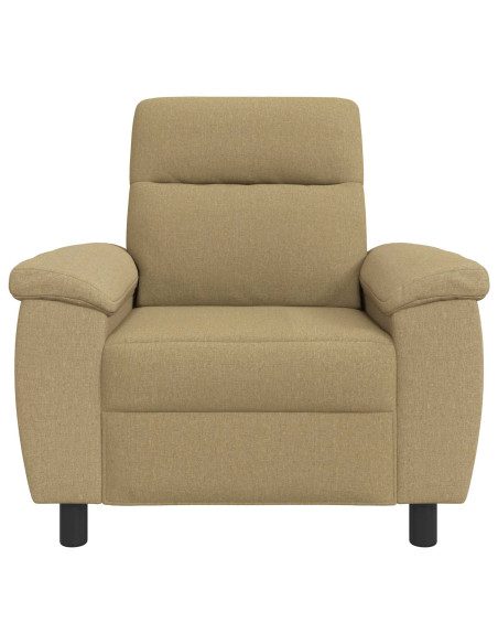 Divano Marrone Chiaro 95 x 90 x 95 cm Tessuto