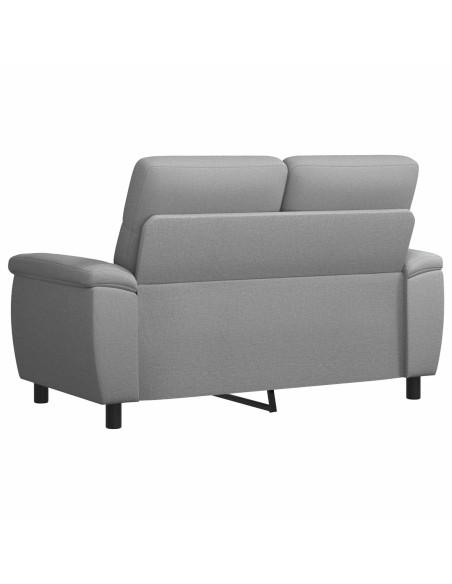 Divano Grigio Chiaro 158 x 90 x 95 cm Tessuto