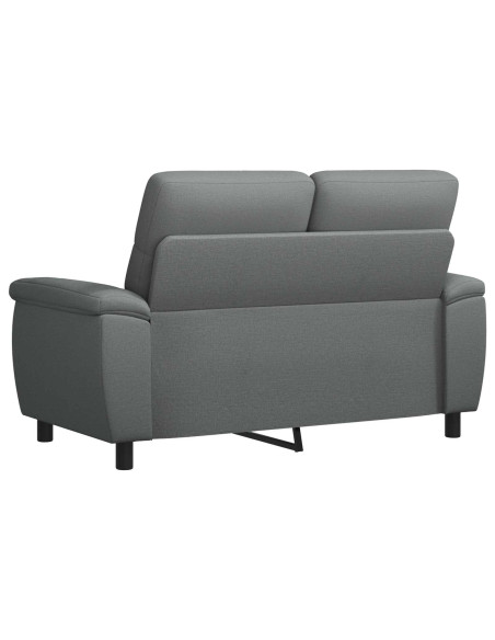 Divano Grigio Scuro 158 x 90 x 95 cm Tessuto