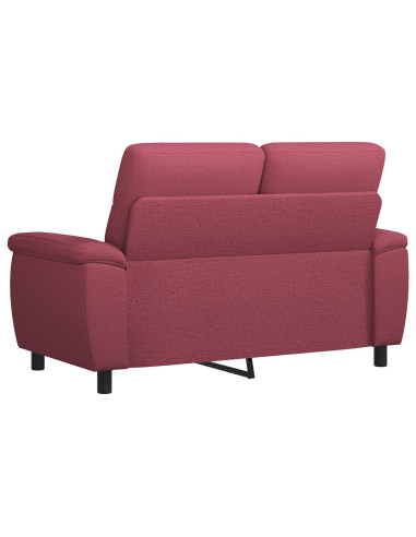 Divano Rosso Vino 158 x 90 x 95 cm Tessuto