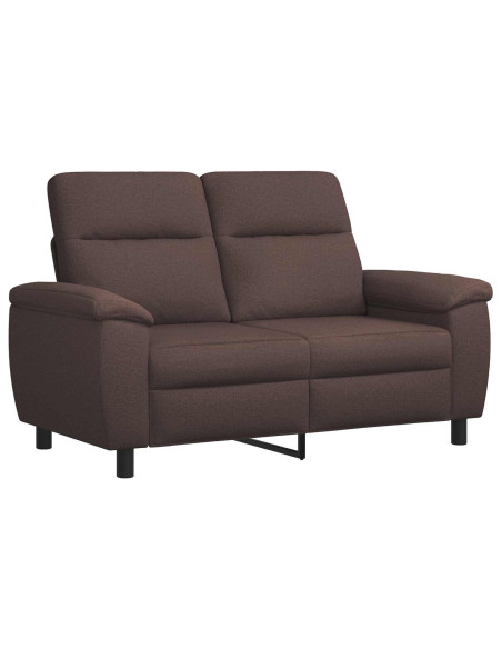 Divano Marrone Scuro 158 x 90 x 95 cm Tessuto