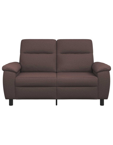 Divano Marrone Scuro 158 x 90 x 95 cm Tessuto