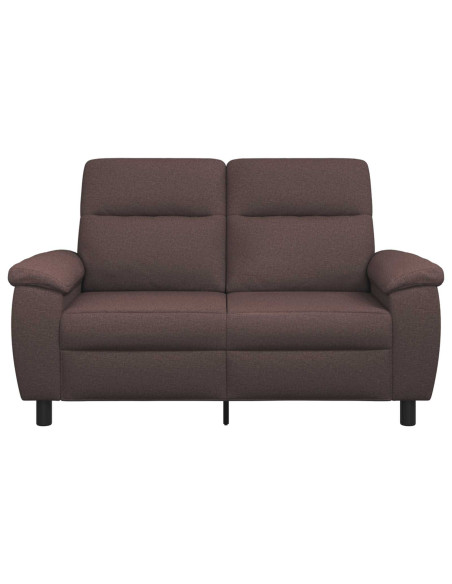 Divano Marrone Scuro 158 x 90 x 95 cm Tessuto