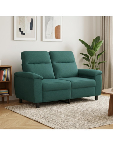 Divano Verde Scuro 158 x 90 x 95 cm Tessuto