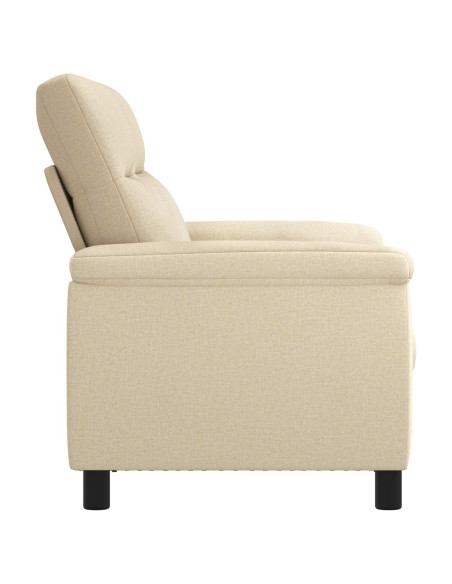 Divano Crema 158 x 90 x 95 cm Tessuto