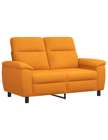 Divano Giallo Scuro 158 x 90 x 95 cm Tessuto