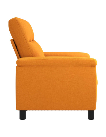 Divano Giallo Scuro 158 x 90 x 95 cm Tessuto