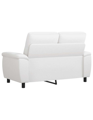 Divano Bianco 158 x 90 x 95 cm Tessuto