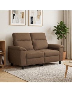 Divano Marrone 158 x 90 x 95 cm Tessuto