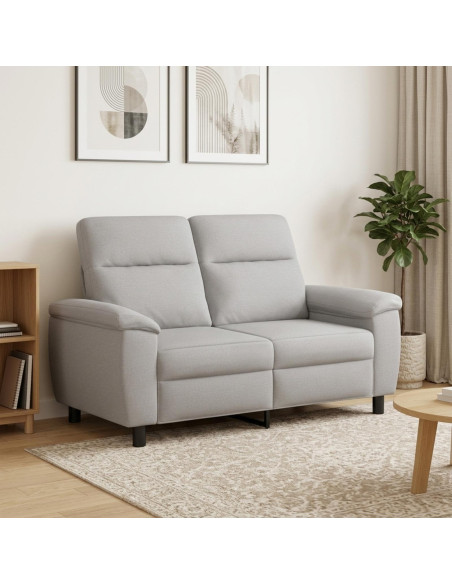 Divano Grigio Nuvola 158 x 90 x 95 cm Tessuto