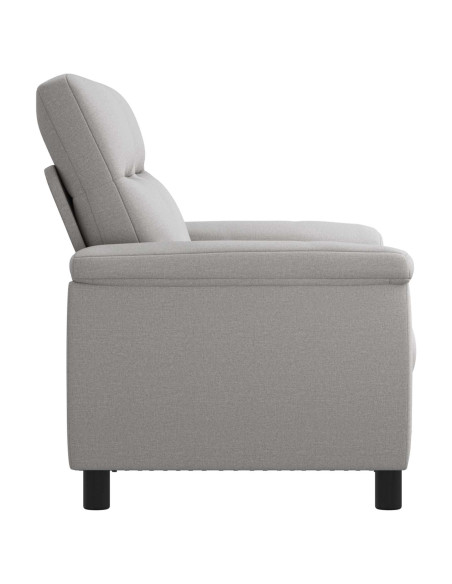 Divano Grigio Nuvola 158 x 90 x 95 cm Tessuto