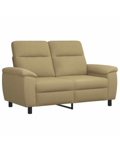 Divano Marrone Chiaro 158 x 90 x 95 cm Tessuto 2