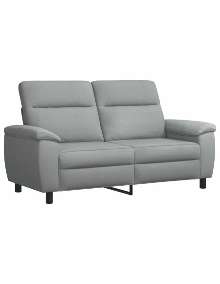Divano Grigio Chiaro 178 x 90 x 95 cm Tessuto