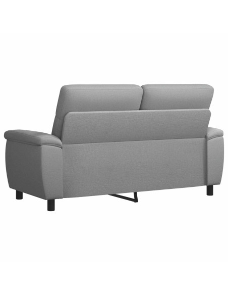 Divano Grigio Chiaro 178 x 90 x 95 cm Tessuto