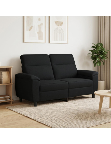 Divano Nero 178 x 90 x 95 cm Tessuto