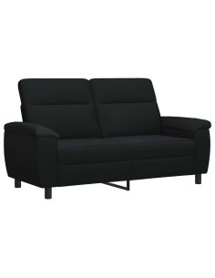 Divano Nero 178 x 90 x 95 cm Tessuto 2