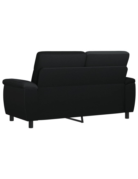 Divano Nero 178 x 90 x 95 cm Tessuto