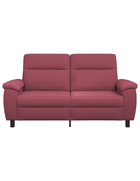 Divano Rosso Vino 178 x 90 x 95 cm Tessuto