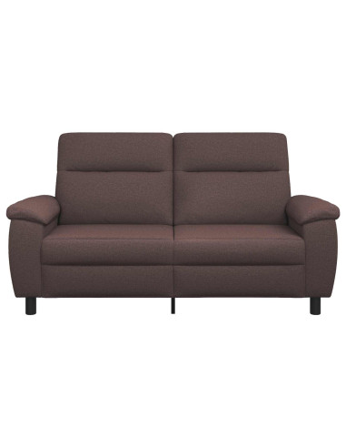 Divano Marrone Scuro 178 x 90 x 95 cm Tessuto