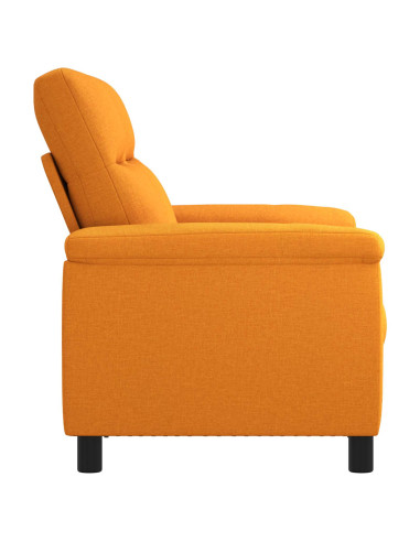 Divano Giallo Scuro 178 x 90 x 95 cm Tessuto