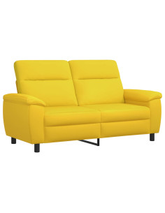 Divano Giallo Chiaro 178 x 90 x 95 cm Tessuto 2