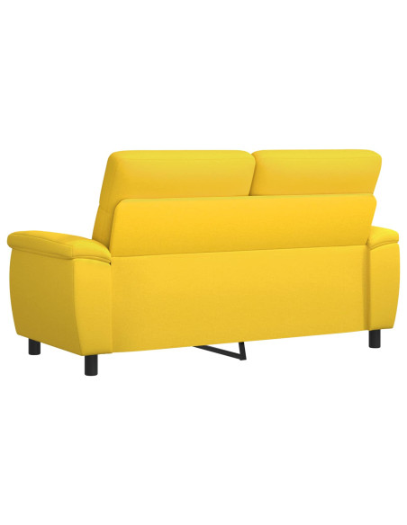 Divano Giallo Chiaro 178 x 90 x 95 cm Tessuto