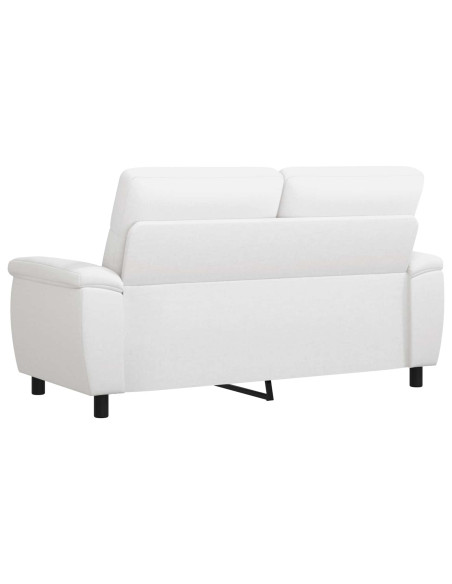 Divano Bianco 178 x 90 x 95 cm Tessuto
