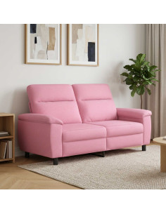 Divano Rosa 178 x 90 x 95 cm Tessuto