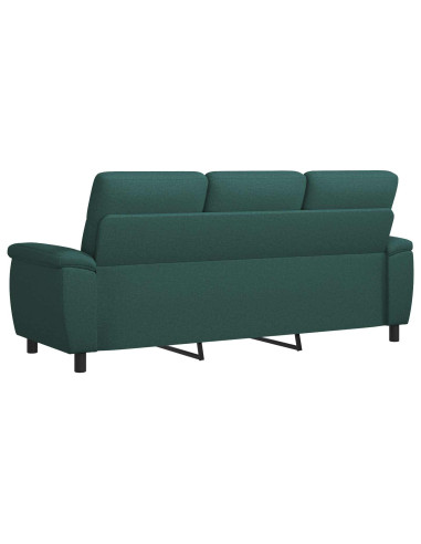 Divano Verde Scuro 214 x 90 x 95 cm Tessuto