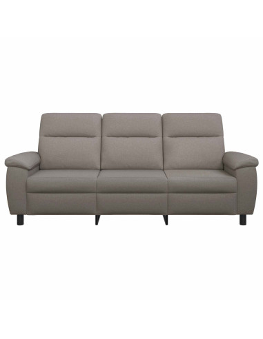 Divano Tortora 214 x 90 x 95 cm Tessuto