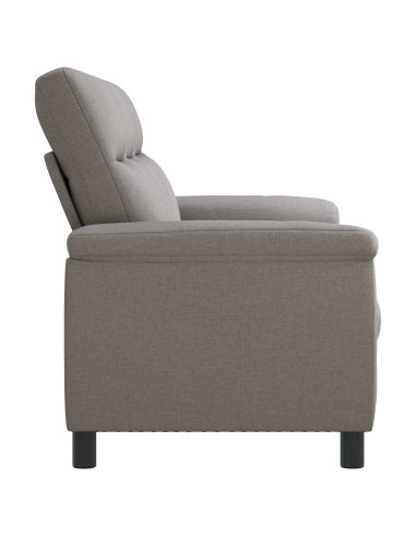 Divano Tortora 214 x 90 x 95 cm Tessuto